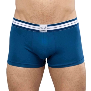 Boxer bleu marine – coutures bleues