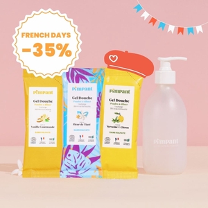 Pack découverte "Gel douche"