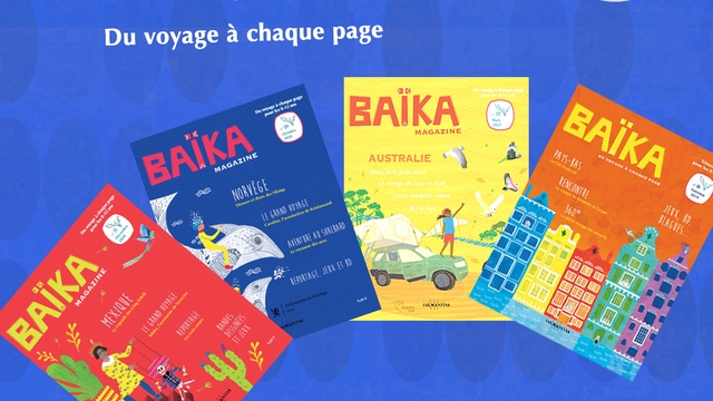 Cover image of the project Baïka magazine