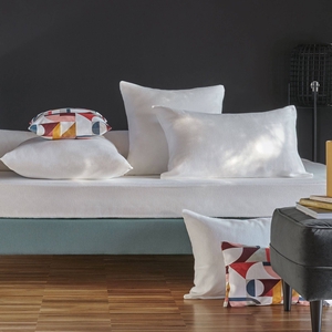 Lot de 2 sous-taies molleton coton bio Mona CAMIF