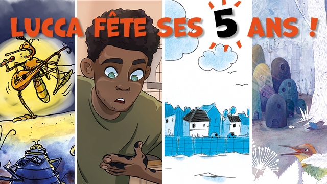 Cover image of the project Lucca Éditions fête ses 5 ans !