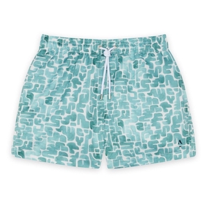 Short de bain Dérive turquoise