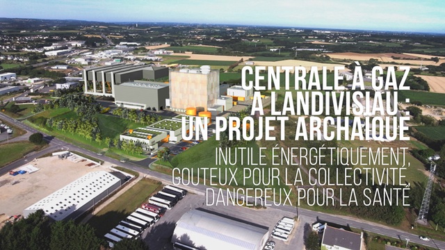 Imagen de portada del proyecto Centrale à gaz à Landivisiau : un projet archaïque