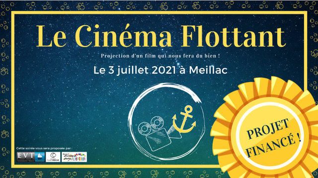 Cover image of the project Le Cinéma Flottant en Bretagne Romantique, par EVT