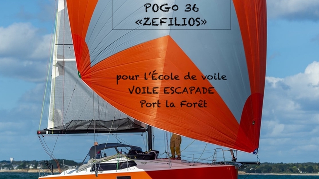 Imagen de portada del proyecto Voile Escapade se modernise : Pogo 36 "Zefilios"