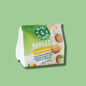 Sablés apéritifs au parmesan - Bio