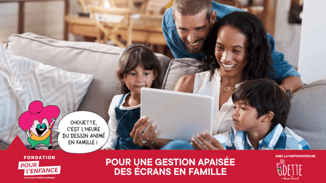 Cover image of the project Ecrans en famille, créons le déclic !