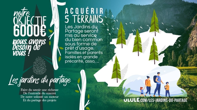 Cover image of the project Les Jardins du partage
