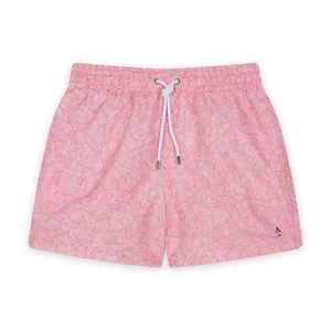 Short de bain - Reflets rose