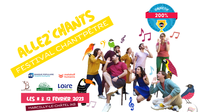 Cover image of the project Festival Allez'Chants - BILLETTERIE