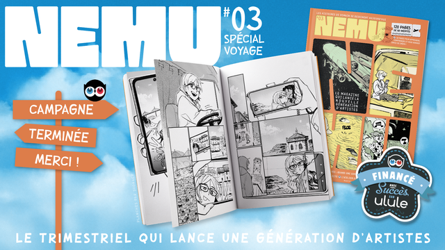 Cover image of the project NEMU #03 – Spécial Voyage