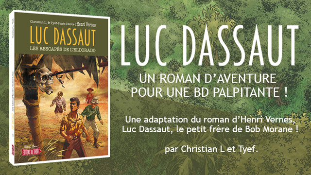 Cover image of the project Luc Dassaut en BD
