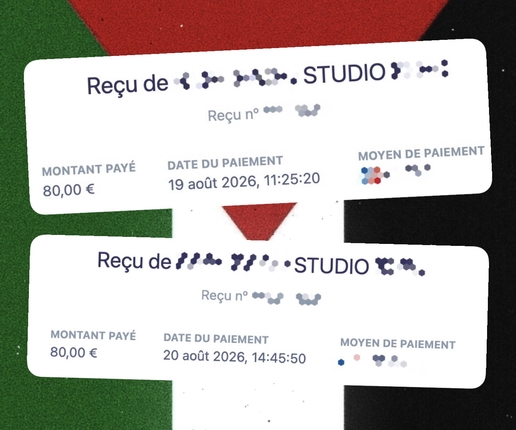 Studios de répétition 🎶 🇵🇸 : REGLÉS ✅