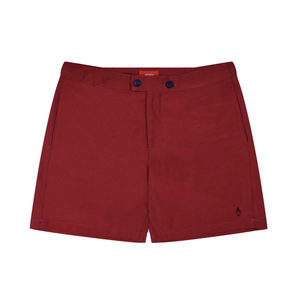 Short de bain - Enzo rouge