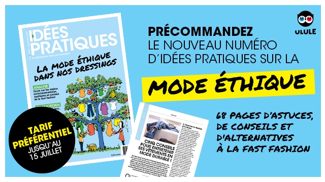 Cover image of the project Magazine "La mode éthique dans nos dressings"