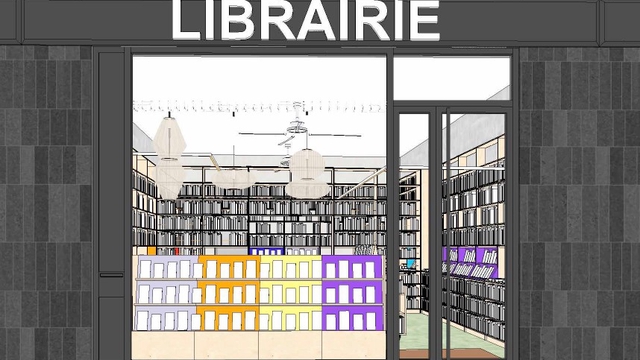 Cover image of the project Librairie La Maison des Feuilles