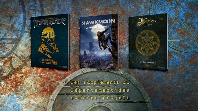 Imagen de portada del proyecto Mournblade — Les Héritiers — Hawkmoon : les suppléments