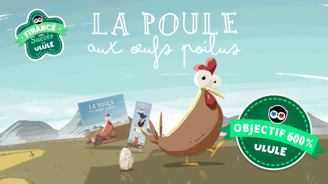 Cover image of the project La poule aux œufs poilus