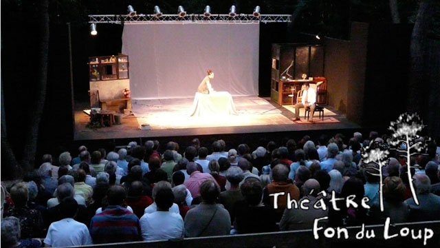 Cover image of the project Restauration du théâtre du Fon-du-Loup