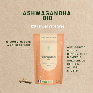 Ashwagandha Bio – 120 Gélules