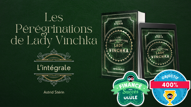 Cover image of the project Les Pérégrinations de Lady Vïnchka - l'intégrale reliée