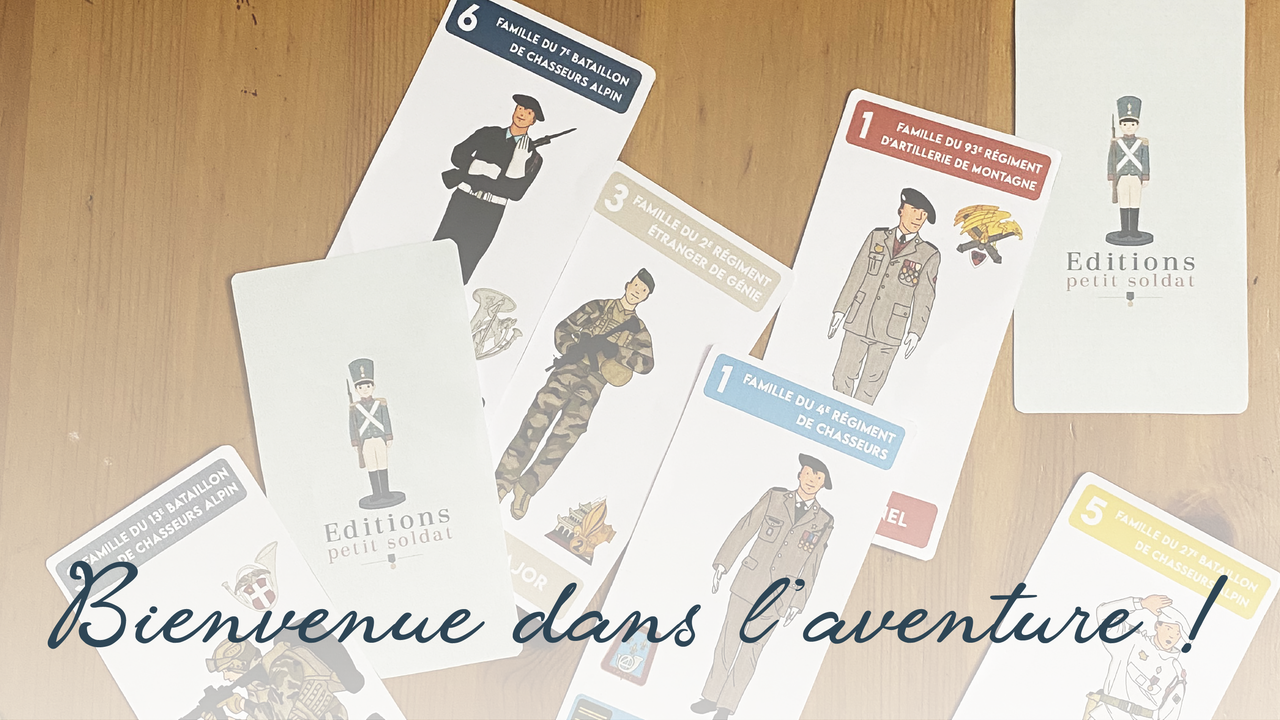 Faites naître le tout premier jeu des Éditions petit soldat