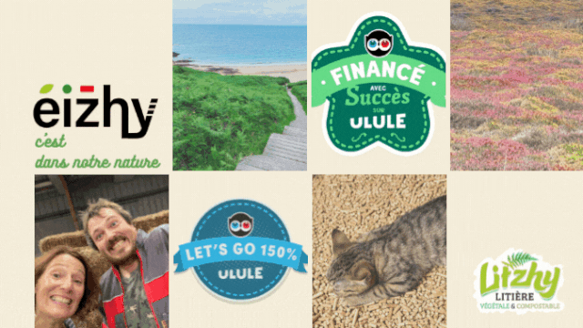 Image de couverture de la collecte Litzhy, les litières végétales 🐱  🐰  🐾