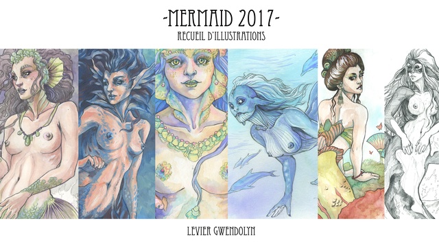Cover image of the project Artbook Mermaid 2017