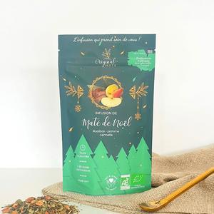 Infusion Noël & rooibos, pomme, cannelle