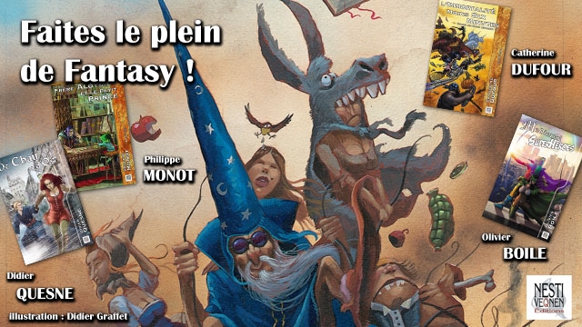 Cover image of the project Faites le plein de Fantasy !
