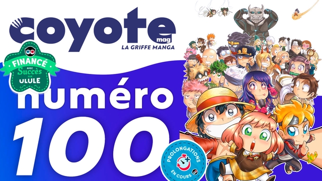 Cover image of the project COYOTE MAG N°100 !!!