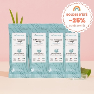 Gel Nettoyant Visage Aloe Vera (X4)