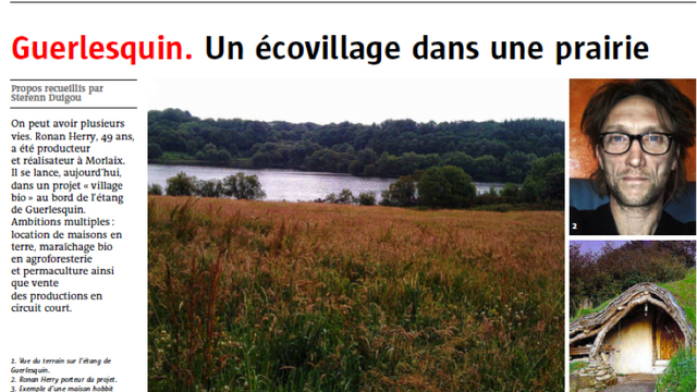 Cover image of the project ÉcoVillage en Bretagne