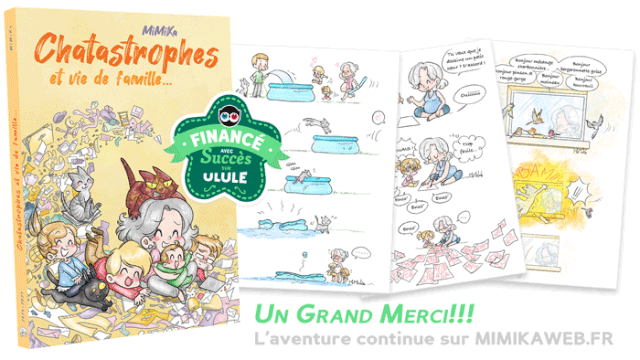 Cover image of the project "Chatastrophes" BD par MiMiKa