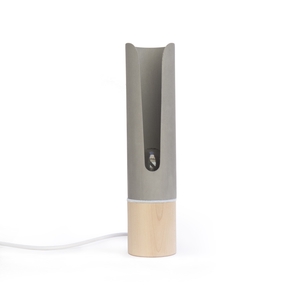 Lampe à poser bois et béton - Monsieur