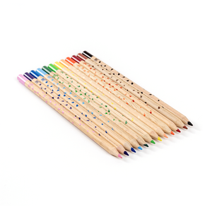 La boite de 12 crayons de couleur aquarellables