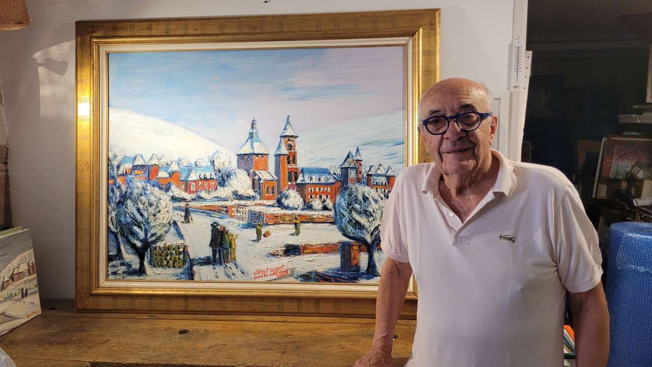 Hommage au peintre René Boutang : un tableau / un écrit