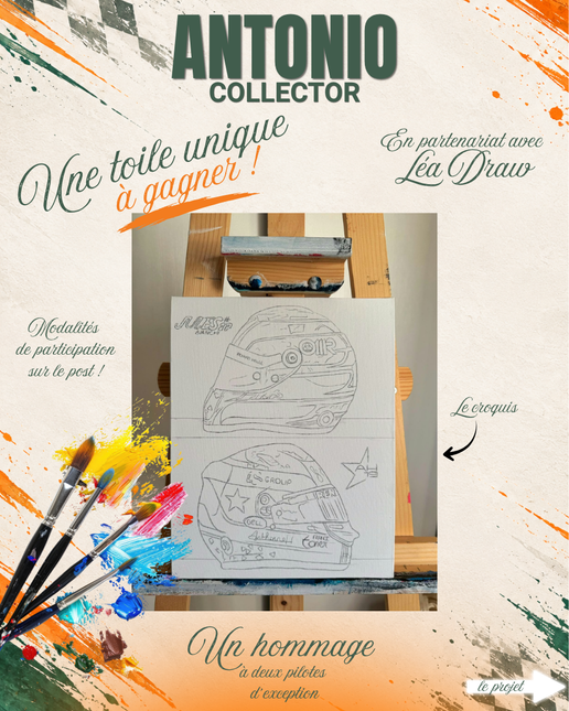 Illustration de l’actualité : UNE SURPRISE EXCEPTIONNELLE POUR LA DERNIÈRE LIGNE DROITE D'ANTONIO COLLECTOR ! UN CONCOURS !
