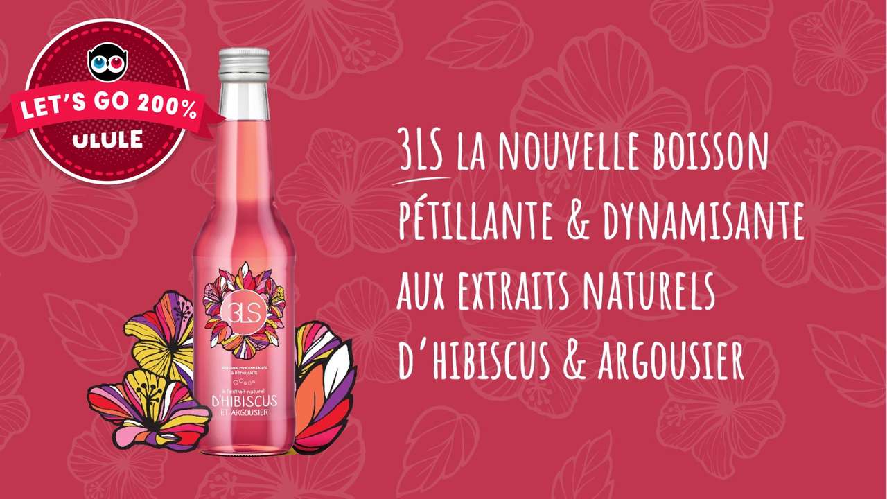 3LS La boisson dynamisante pétillante à l'hibiscus - Ulule