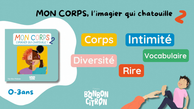 Cover image of the project Mon corps, l'imagier qui chatouille 2