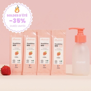 Pack Dentifrice Kids Fraise