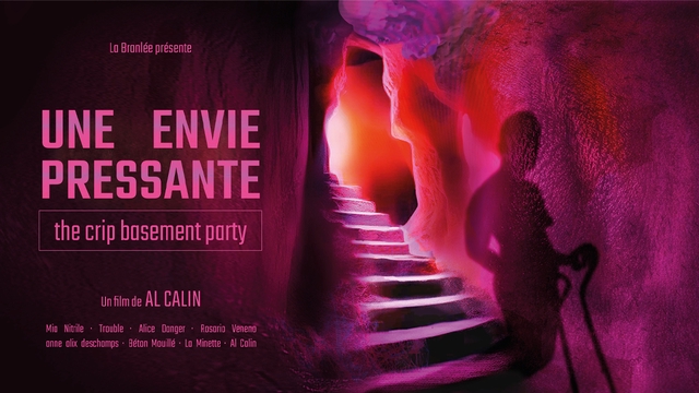 Cover image of the project Une envie pressante, the crip basement party !