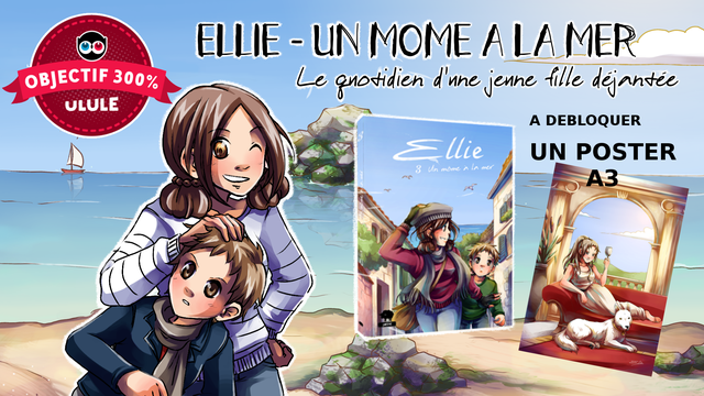 Cover image of the project Ellie - Un môme à la mer