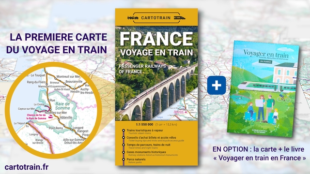 Image de couverture de la collecte Carte "France : Voyage en train"
