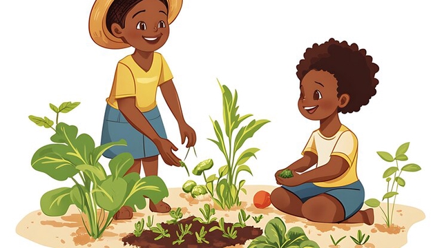 Mon projet d'enfance en action (Autosuffisance Alimentaire)