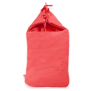 Nid d'Ange en Coton Bio Fraise