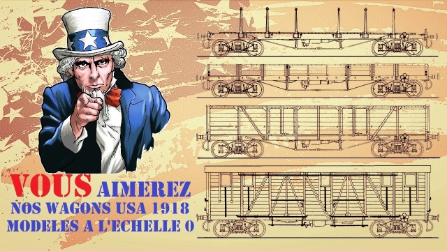 Cover image of the project USA 1918: des wagons pour l'histoire
