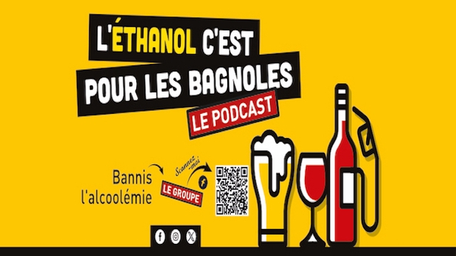 Cover image of the project L'éthanol c'est pour les bagnoles-Le Podcast
