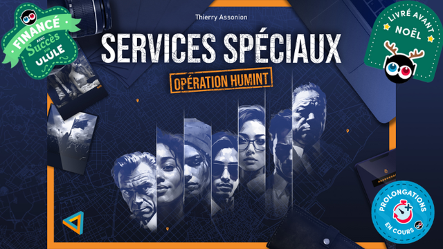 Cover image of the project Services Spéciaux - Opération HUMINT