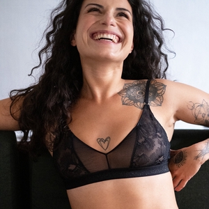 Brassière Le Crush - Noir Shadow